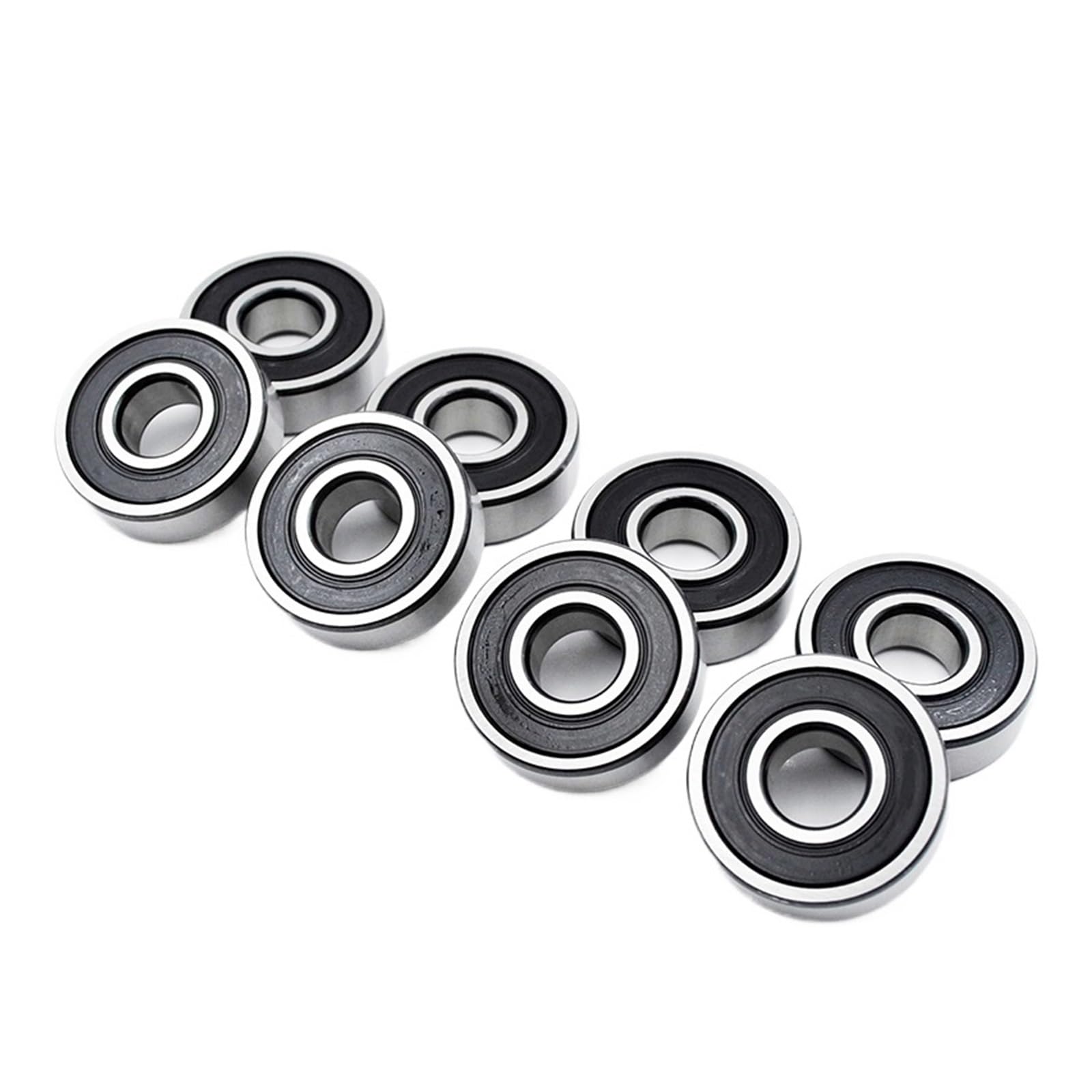 10 Pieces 6201 2 ZZ 12 * 32 * 10 mm Chromium Steel deep Groove Ball Bearing 2Z DDU Miniature Bearing(6201 ZZ Normal)