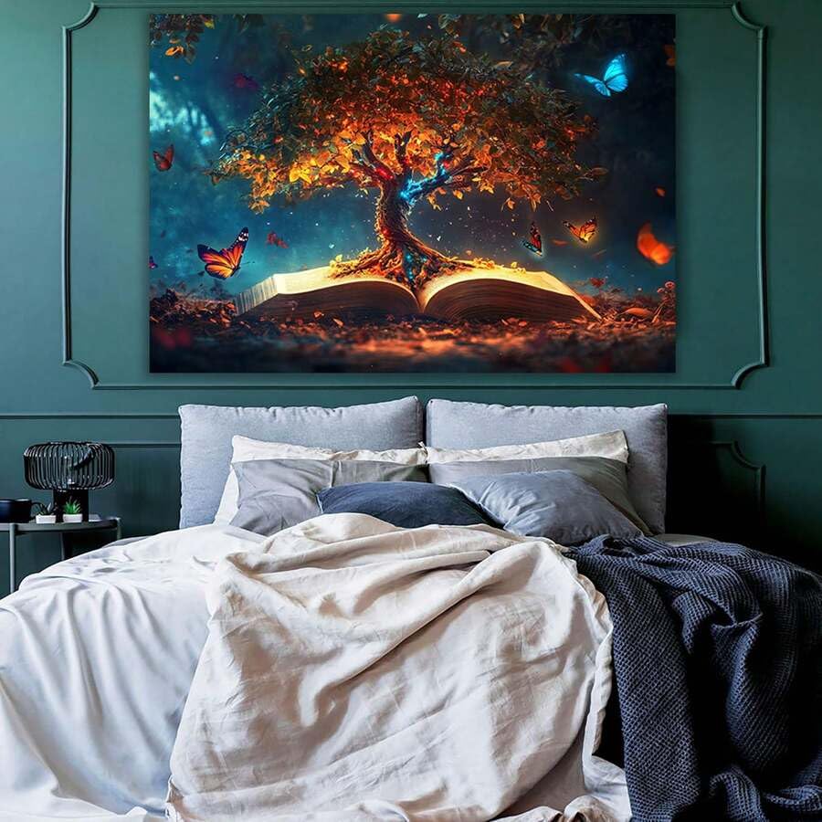 Arbre de Vie tableau grand format pour habiller un mur vide - 3