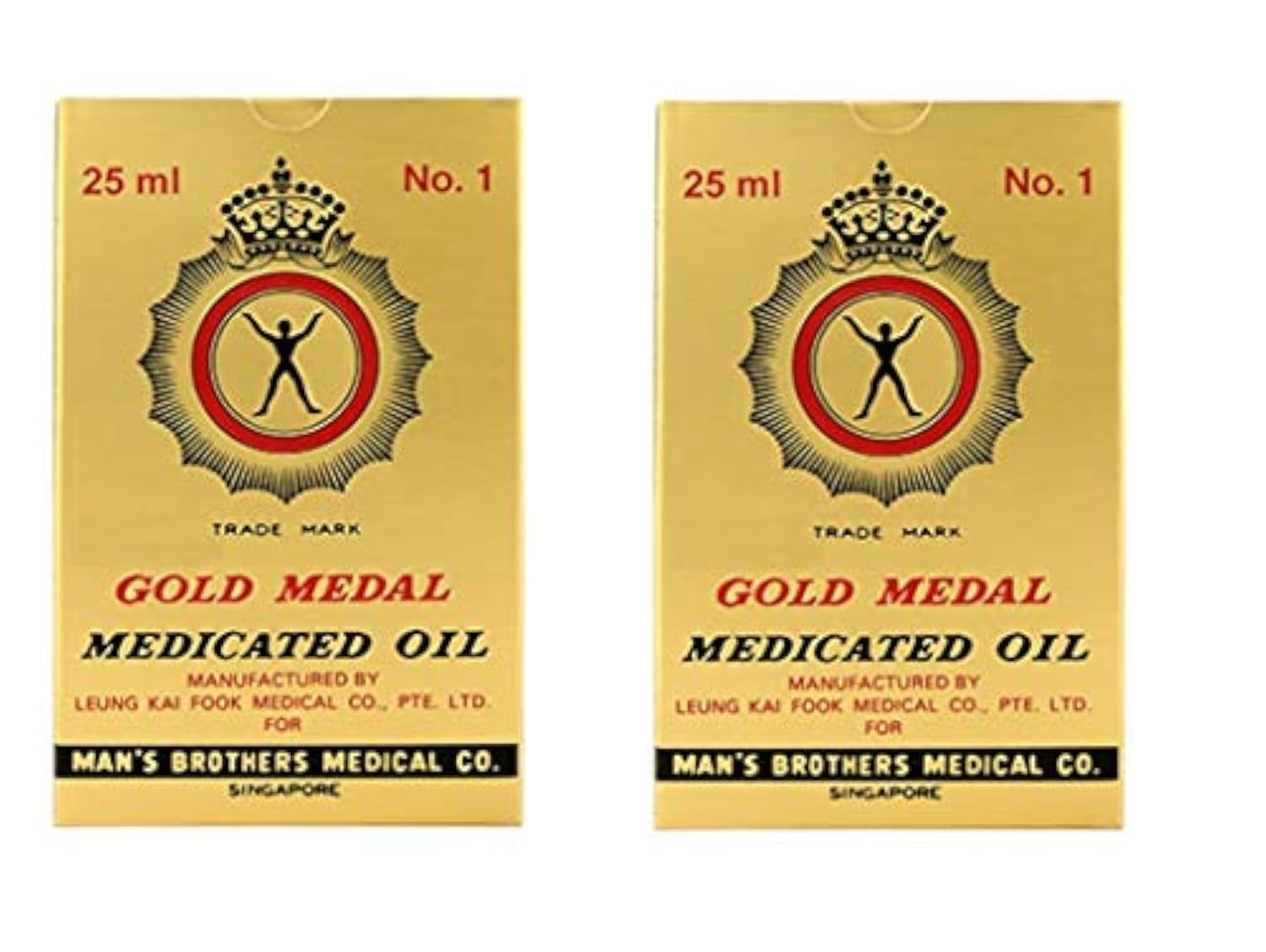 Gold Medal Medicated Oil 25ml (Pack of 2) (B0DHD95ZDD) Amazon Price History, Amazon Price Tracker