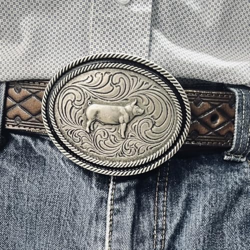 Image of Montana Silversmiths Outdoor Wildlife Series Attitude Western Belt Buckle