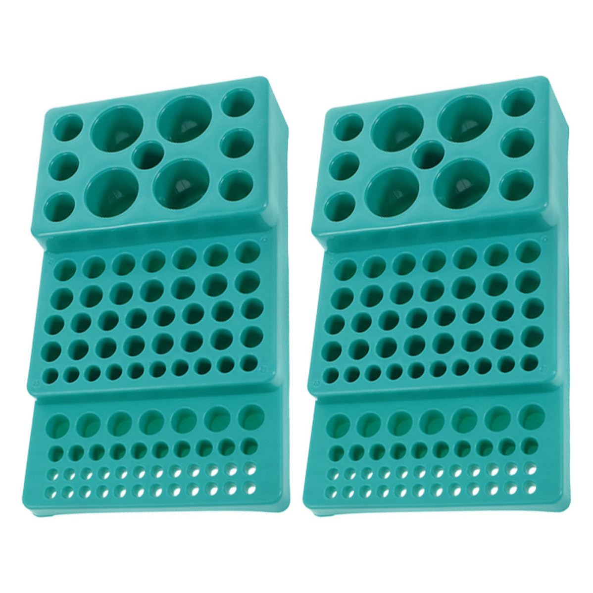 Cabilock 10 Unidades Plástico 4-28 MM Gradilla Trapezoidal, para Tubos de