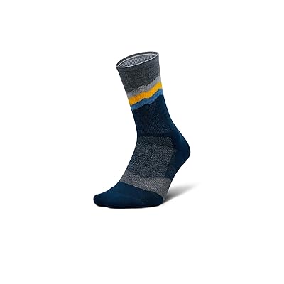 Feetures Merino 10 Max Cushion Mini Crew Crew Cut Socks Shoes Switchback Sapphire
