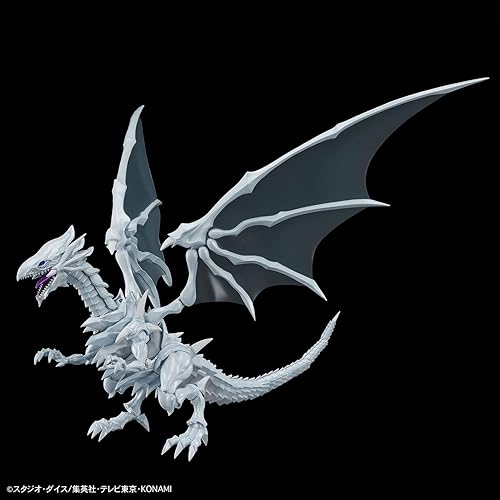 Miniatura 2 de Bandai Hobby - Yu-Gi-Oh! - Dragón blanco amplificado de ojos azules, kit de modelo estándar de Bandai Spirits
