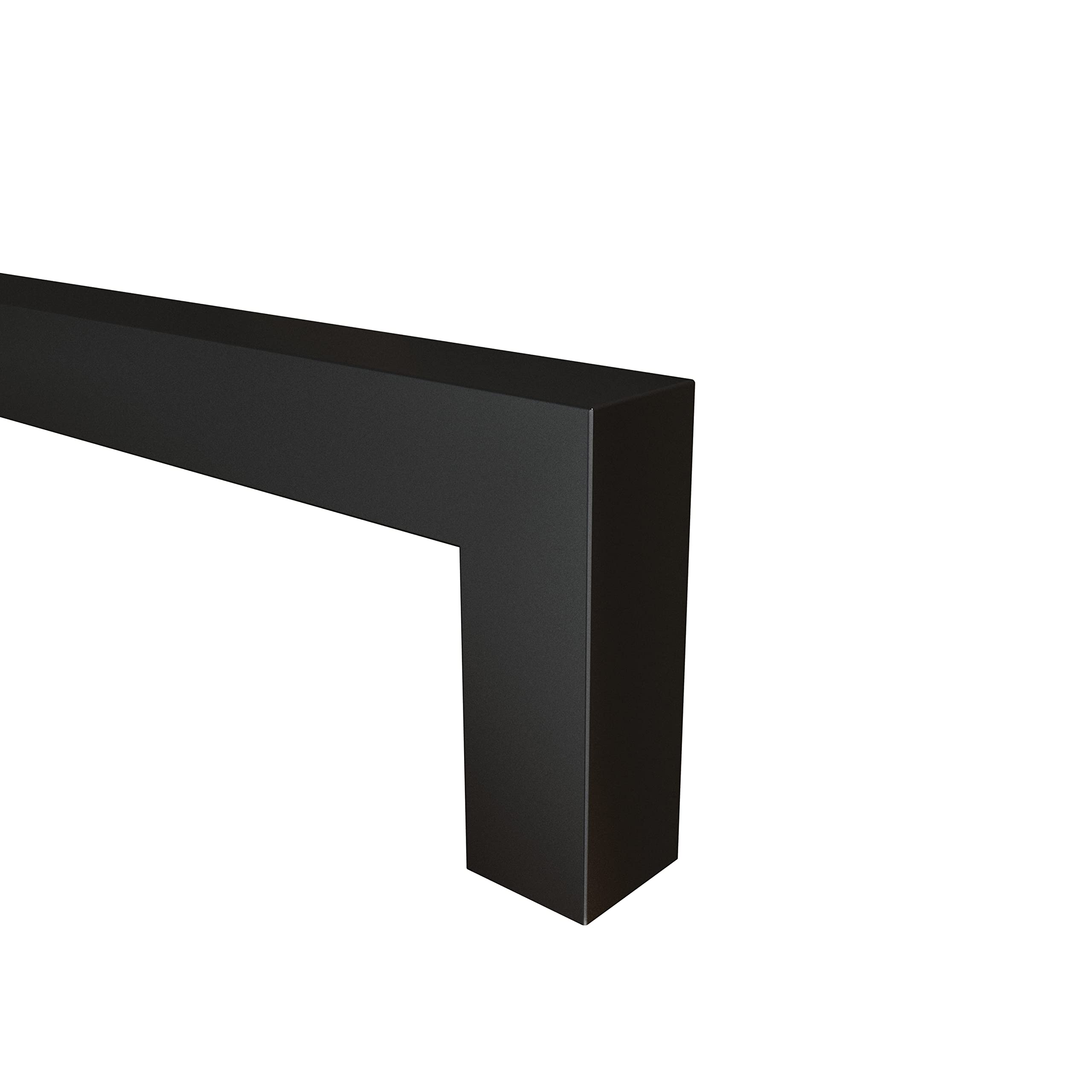 Buy JUBEST 12" Matte Black Sliding Barn Door Handle,Push Pull Bar Handle,Heavy Duty Double Sided