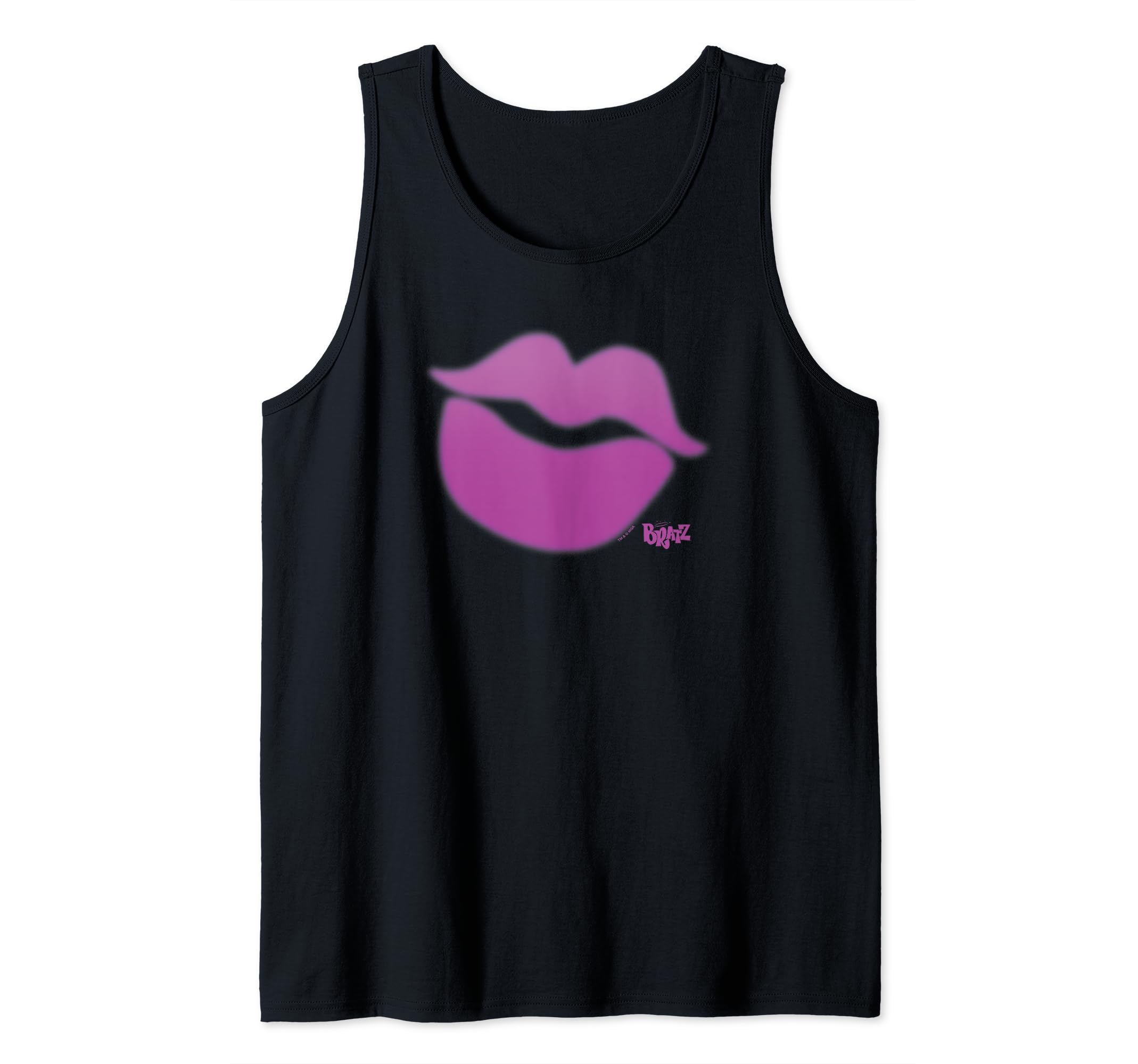 BratzDoll Centered Lips Logo Design Tank Top