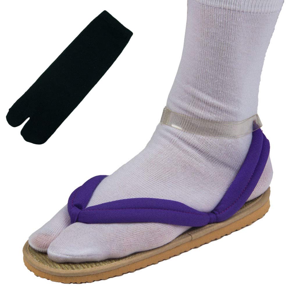Adults Demon Slayer Cosplay Shoes With Socks Anime Kimetsu No Yaiba 