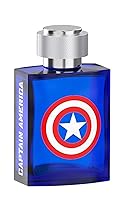 Vista 6 de Marvel Capitán América, Fragancia, para hombre, 3.4oz, 3.4 fl oz, Eau de Toilette, EDT, Colonia, Spray, Hecho en España, por Air Val International