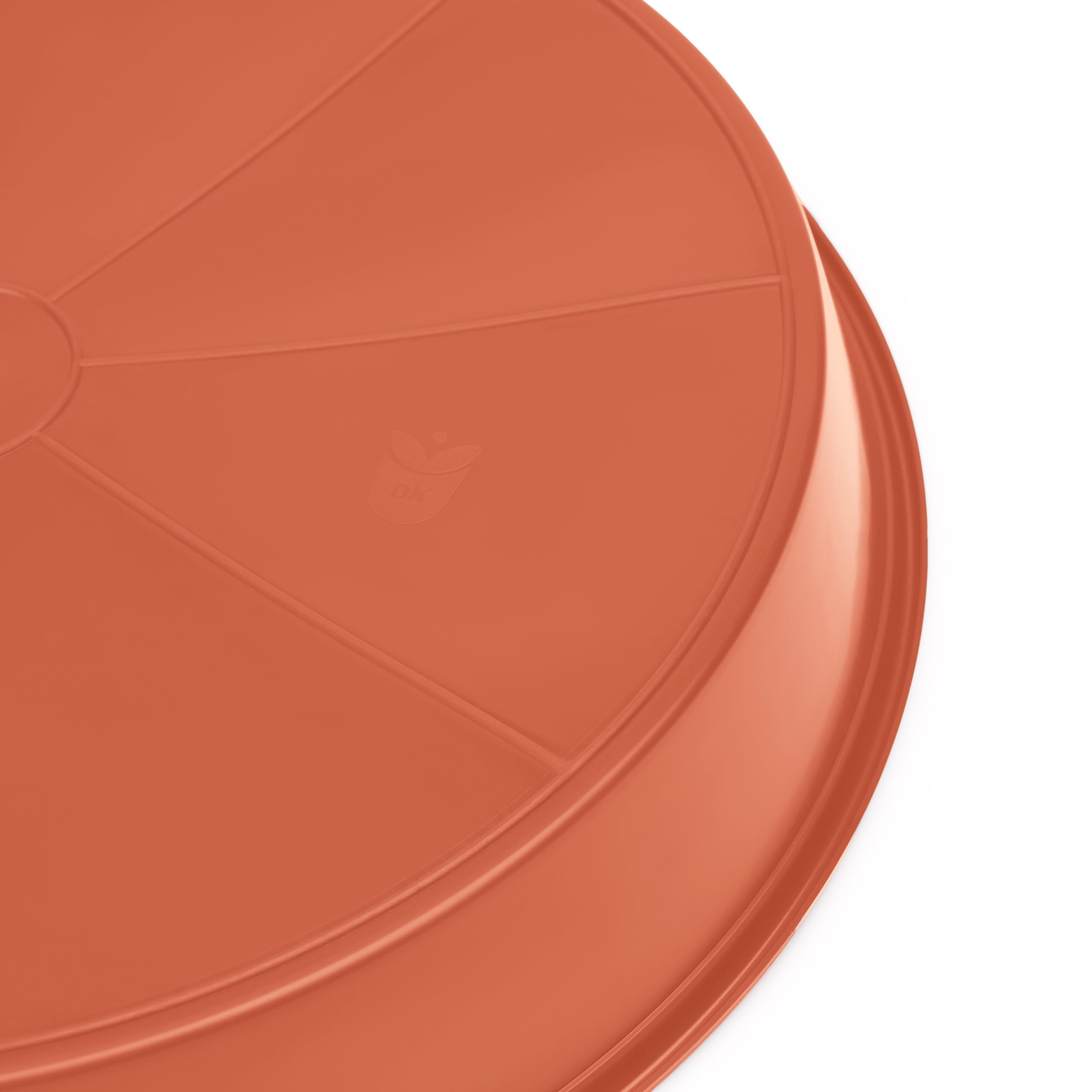 Garronda Platos para Macetas de Producción Redondas 1 Unidad Pack de 5 o Pack de 10 GD-0026 (10 Piezas - Terracota, ⌀ 40cm H=5,2cm)