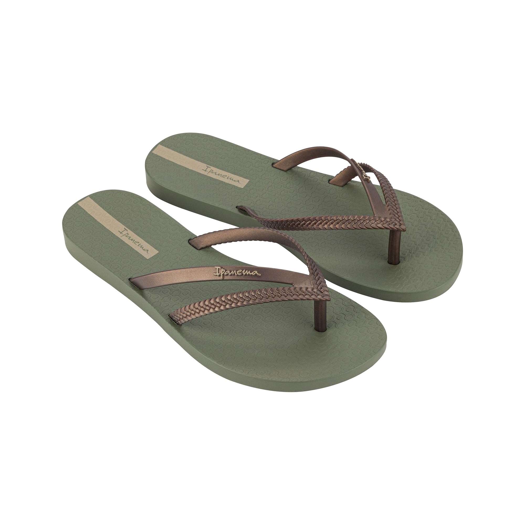 Ipanema BOSSA FEM, Flip-Flop, GREEN/BRONZE,