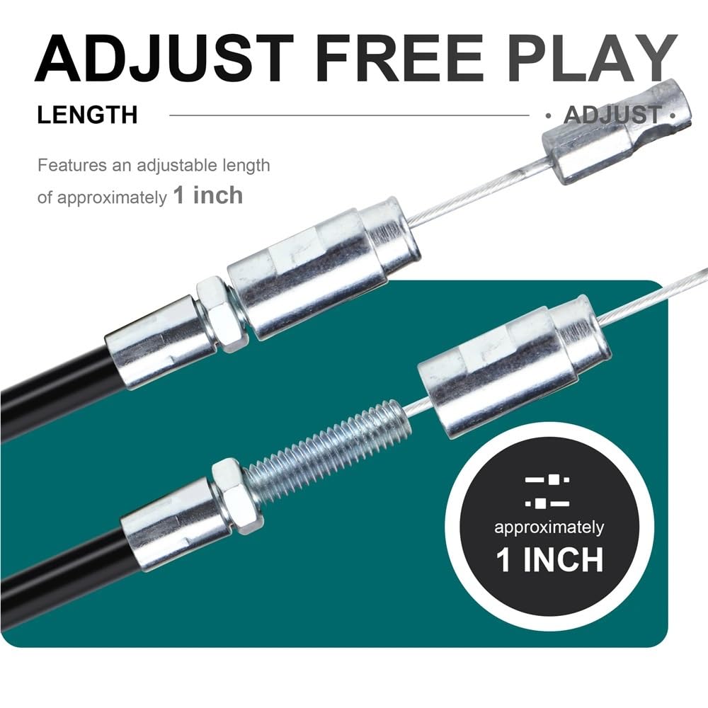 Cable de embrague superior acero inoxidable para motocicleta, 110/115cm, para turismo, Para Road King, Para Softail