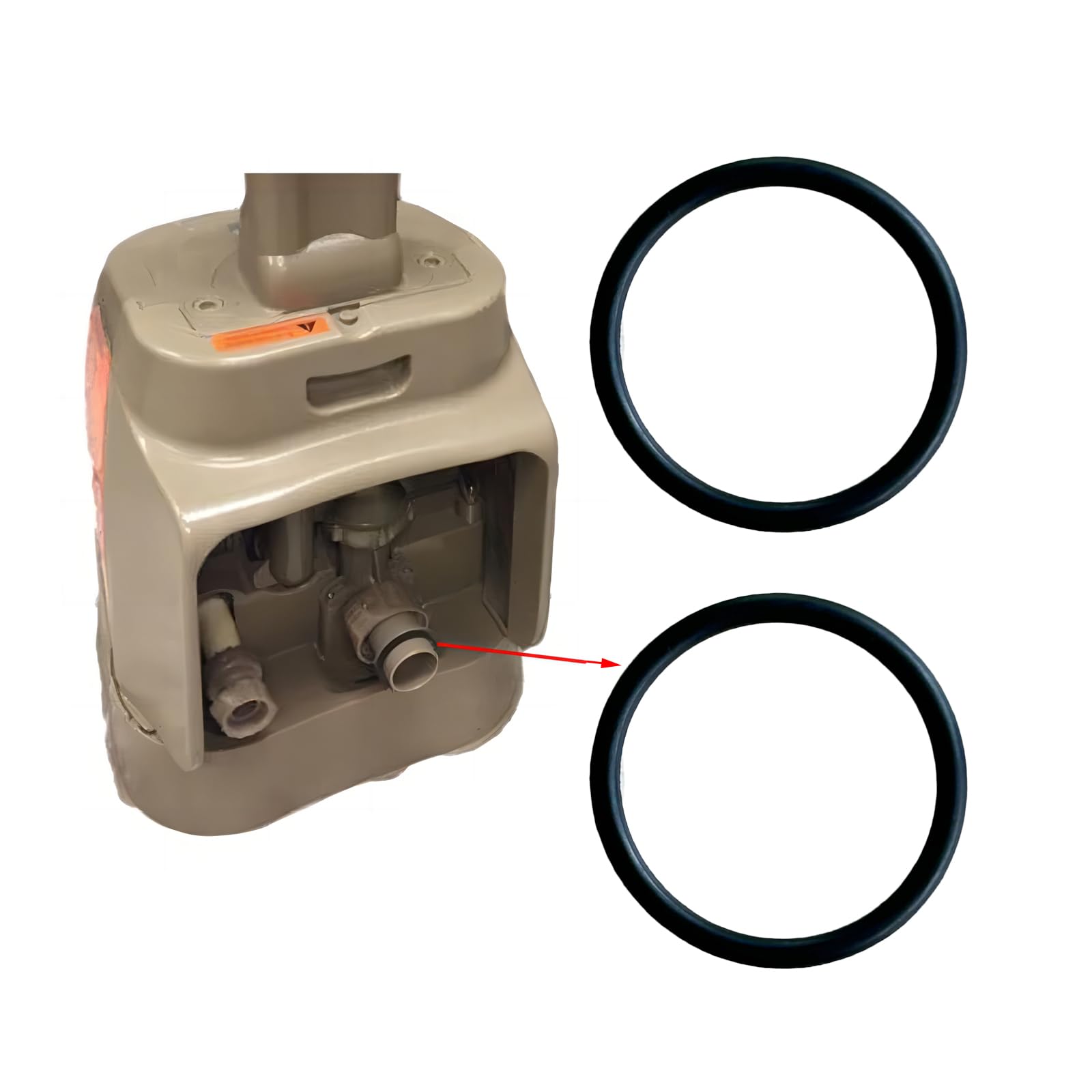 JZSMY2Pcs for Intex Pure Spa Air Blower Gasket/Washer Seal Replace One Waterproof Gasket SSP-H-10-M & SB10M