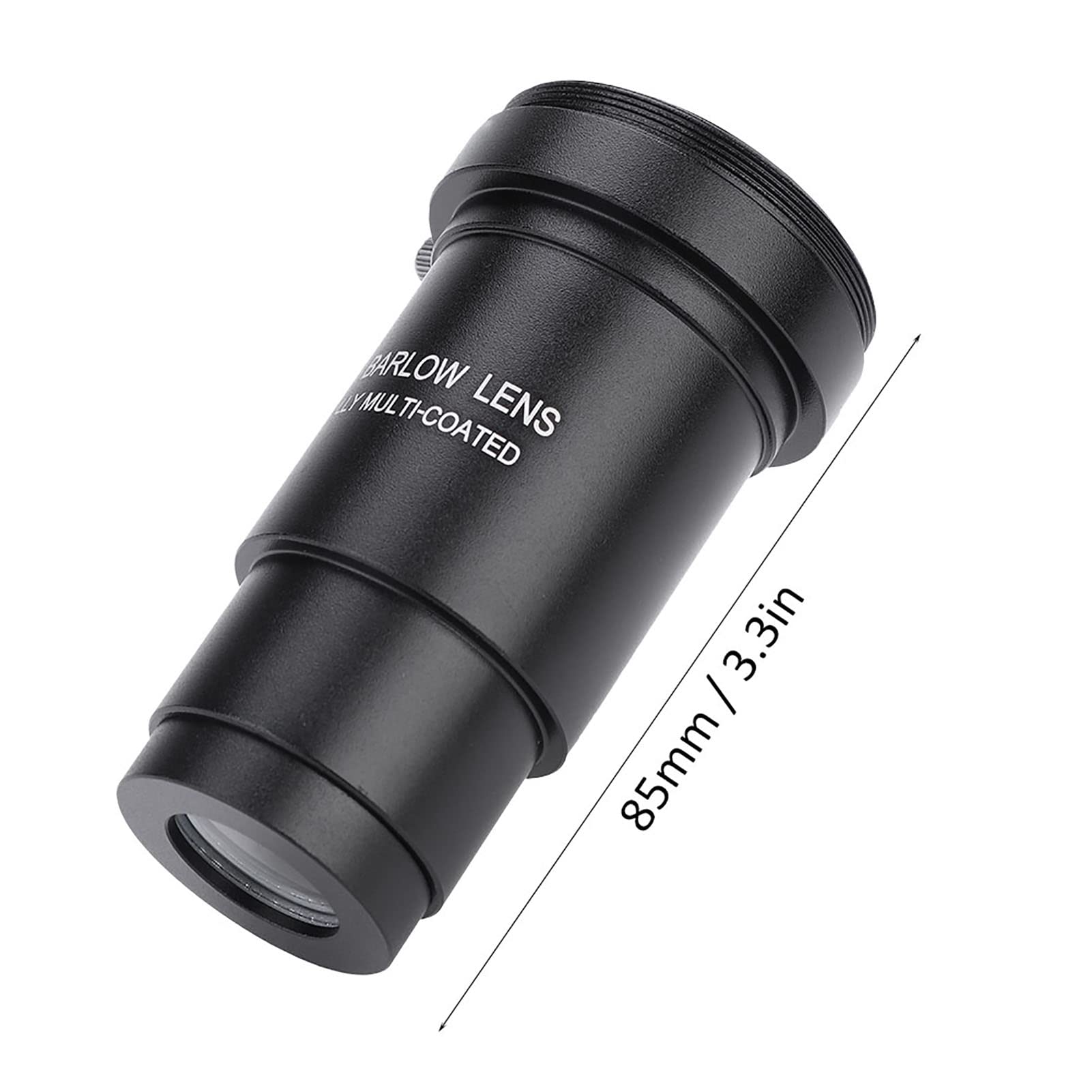 Lentille Barlow, Multi-Couches 1,25 5X Barlow Filetage M42 pour Télescopes 31,7 Mm Oculaire