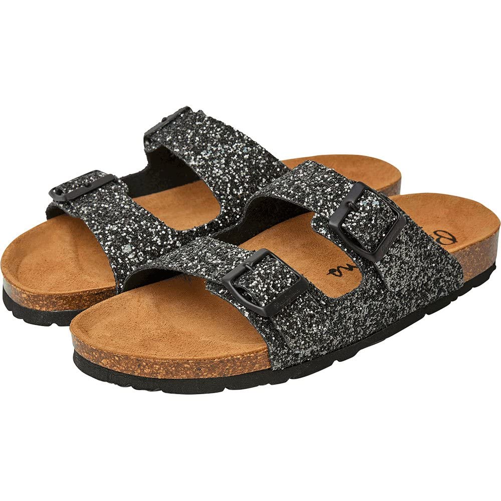 Pepe Jeans Women's Noir Mules Oban Electra