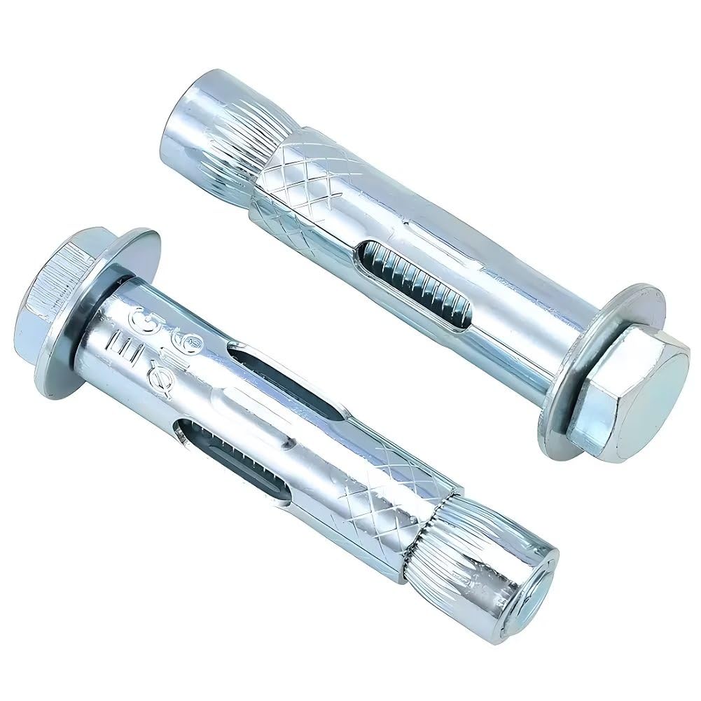 M8 X 100mm 304 Stainless Steel Hex Socket Countersunk Head Sleeve Anchor Bolt Screw