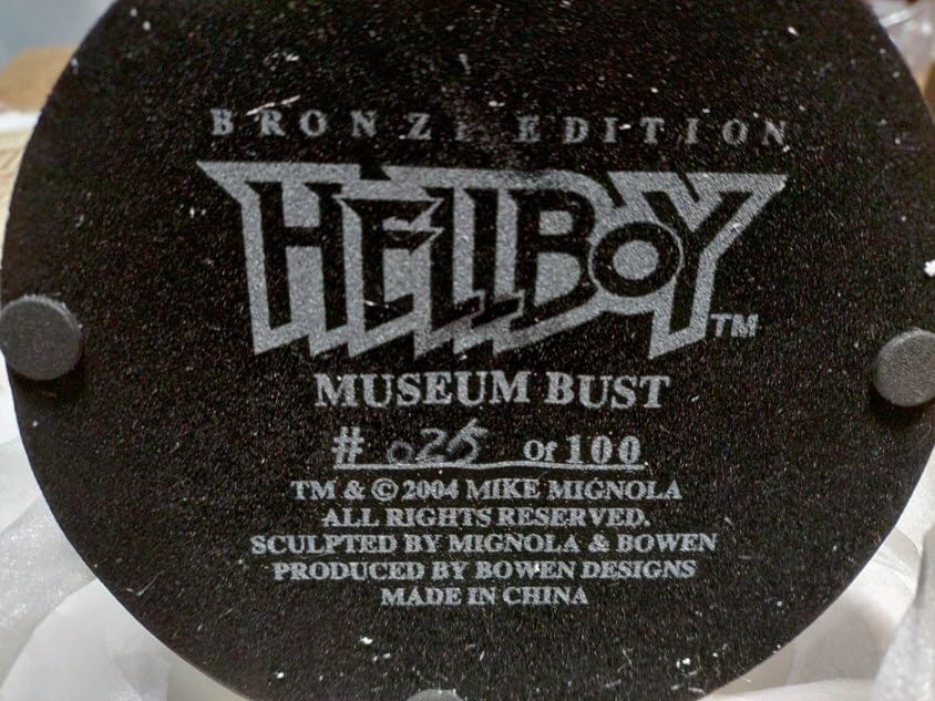 ■ボウエン【ヘルボーイ Museum Style】世界限定100体ブロンズバスト □ボウエン【ヘルボーイ Museum Style】世界限定100体ブロンズ