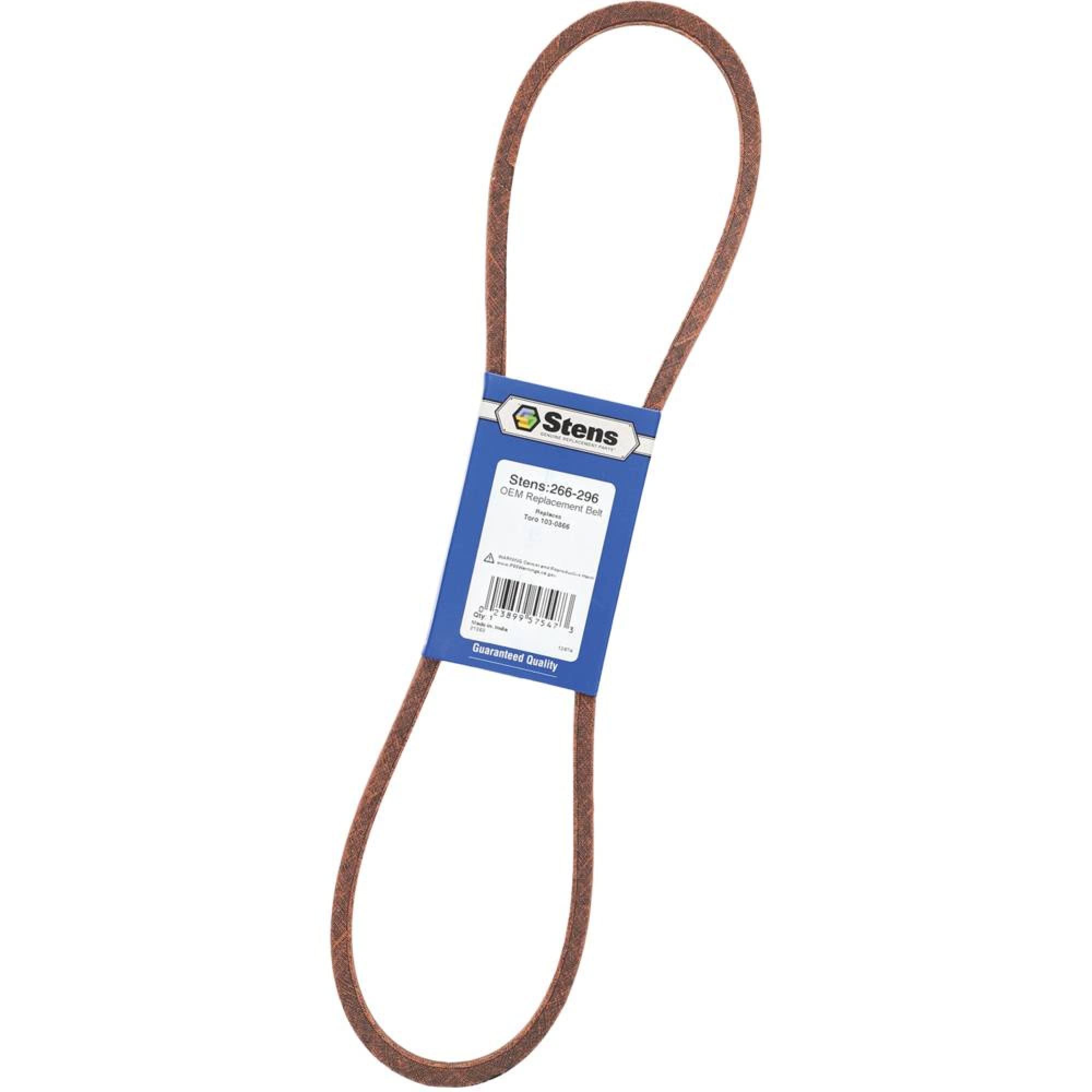 Stens 266-215 OEM Ersatzgürtel – Schwarz, Für MTD Rasenmäher, 83 1/4 Zoll Lang, 1,6 Cm Breit