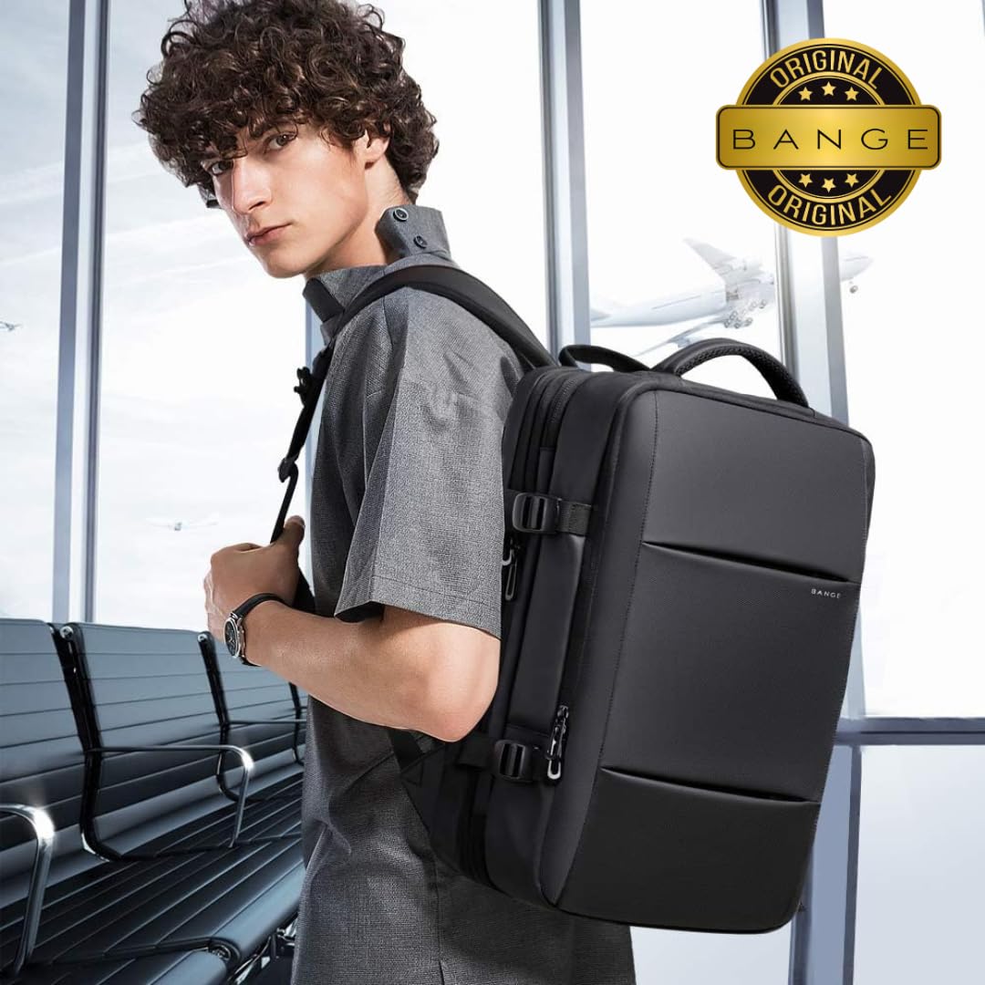 BANGE Mochila Executiva Masculina Reforçada de 40L Expansível Antifurto Impermeável para Notebooks de Até 17.3 Polegadas em promoção! Veja a oferta e mais achadinhos de Mochilas & Pastas Masculinas 3 Hoje é o melhor dia para comprar BANGE Mochila Executiva Masculina Reforçada de 40L Expansível Antifurto Impermeável para Notebooks de Até 17.3 Polegadas com aquele preço maroto! Promoção! Aproveite a oferta! 3