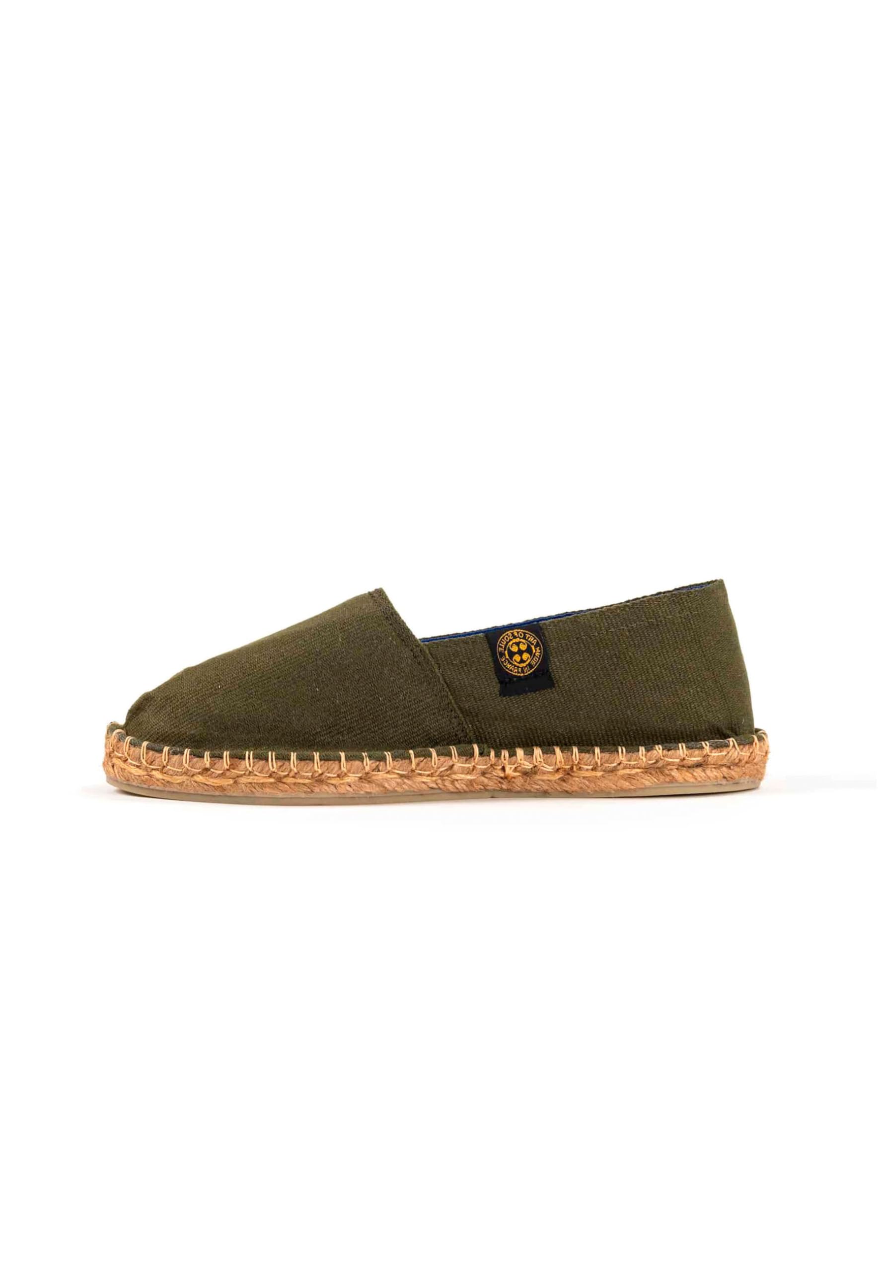 ART OF SOULE - Espadrille Kaki - Kaki - Unisex