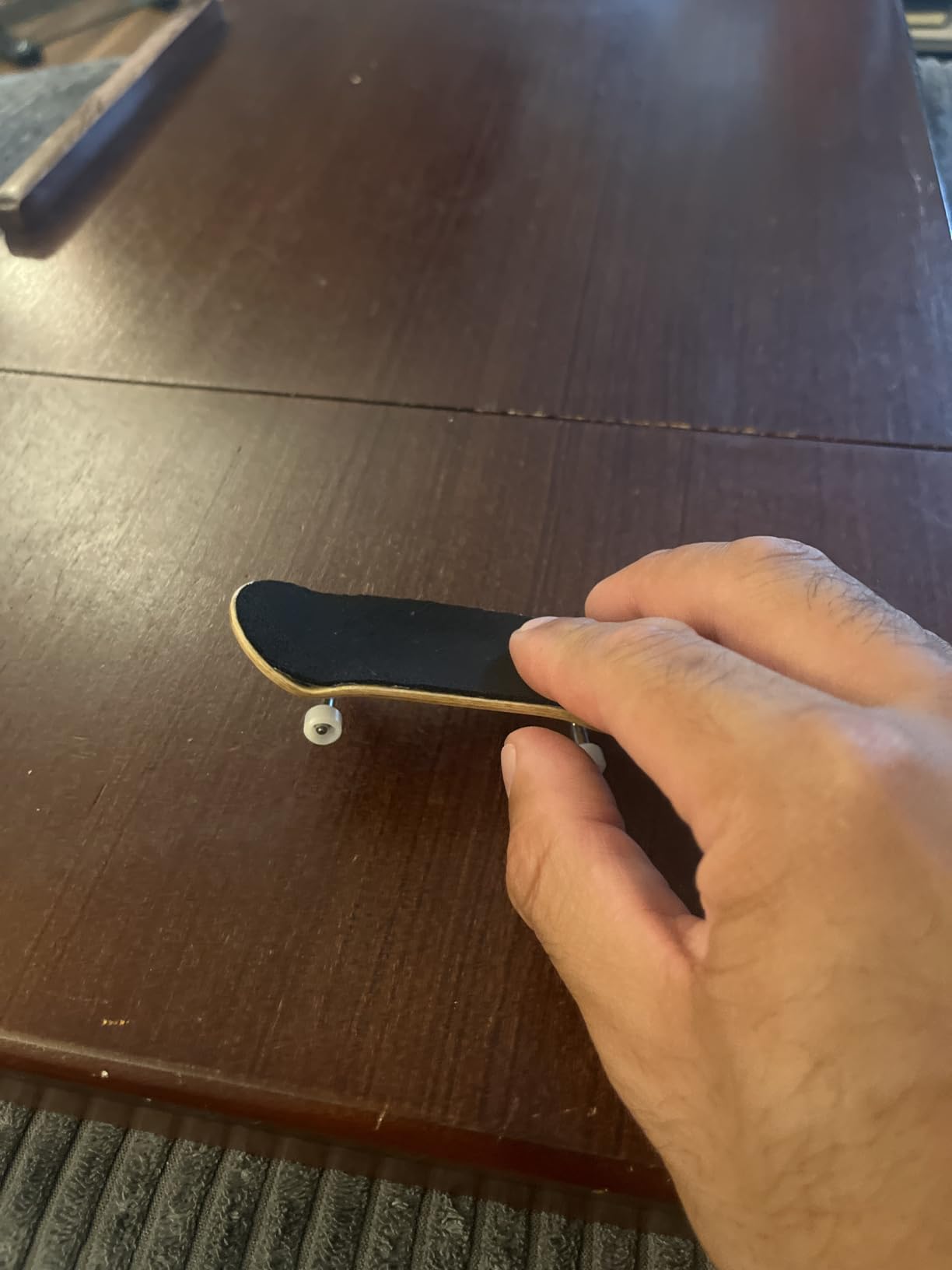 SPITBOARDS 36 mm Toetsenbord Complete Wood Pro Set-Up (voorgemonteerd, handgemaakt 5-lagen), 36 mm Pro Trucks, CNC lagerwielen, gelaserde schuimgriptape (gelaserd dekformaat: 36 x 96 mm), 'esdoornhout