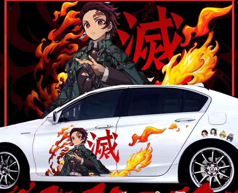 Lyutong Jujutsu Kaisen クリスマス最高の贈り物 伊藤堂裕二 双方の大きなステッカー 大アニメの車のステッカー 日焼け止めアニメカーステッカー 普遍的な車 車のステッカー お気に入り Kaisen