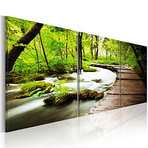 murando - Bilder 150x50 cm Vlies Leinwandbild 3 tlg Kunstdruck modern...