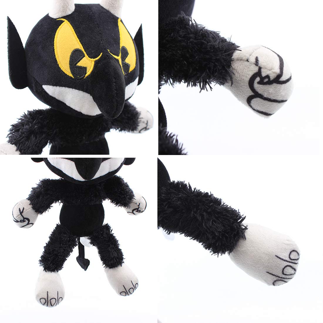 Uiuoutoy Plüschfiguren – Cagney Carnation & Devil Boss, Weich, 2 Stück, Ca. 25-33 Cm
