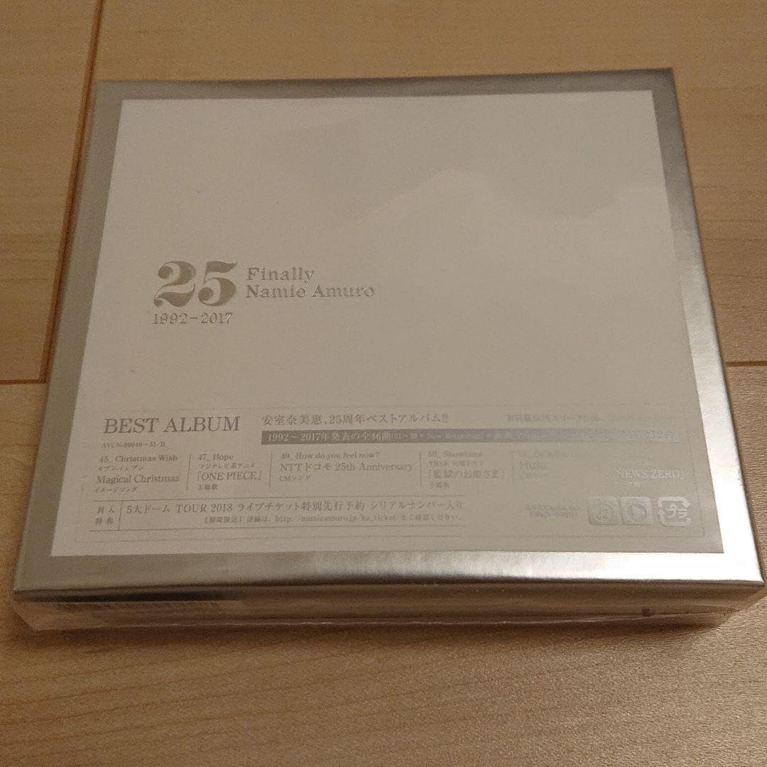 Amazon.co.jp: 「Finally」安室奈美恵 初回盤BOXスリーブ仕様 : おもちゃ