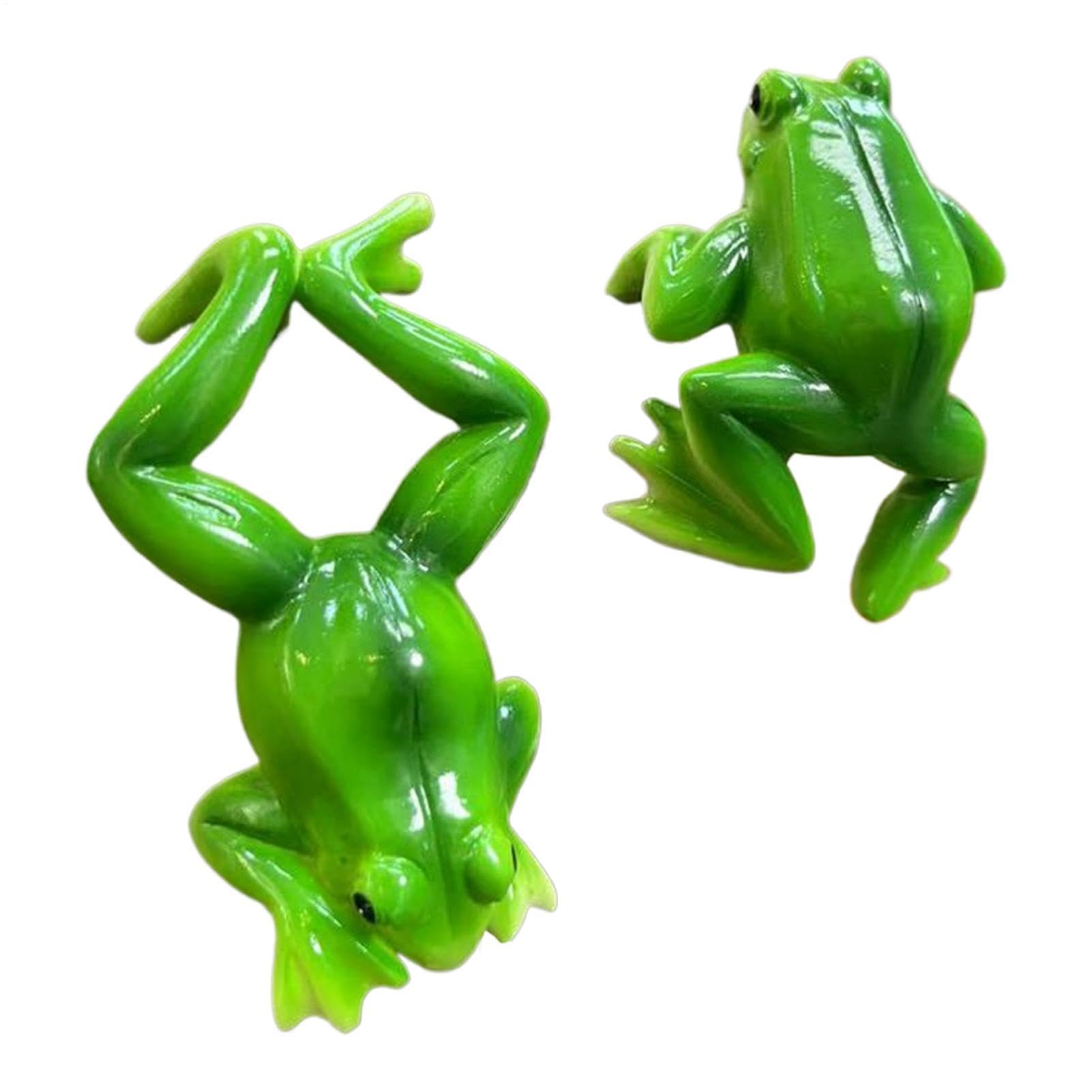 Figurines en résine réalistes pour pot de fleurs et décoration de jardin durable