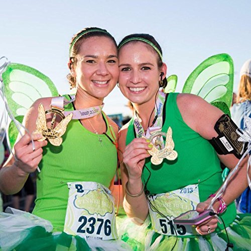 Sweaty Bands Womens Girls Headband - Non-Slip Velvet-Lined Sparkle Hairband - Viva Diva Lime Green 3/8-Inch - Image 3