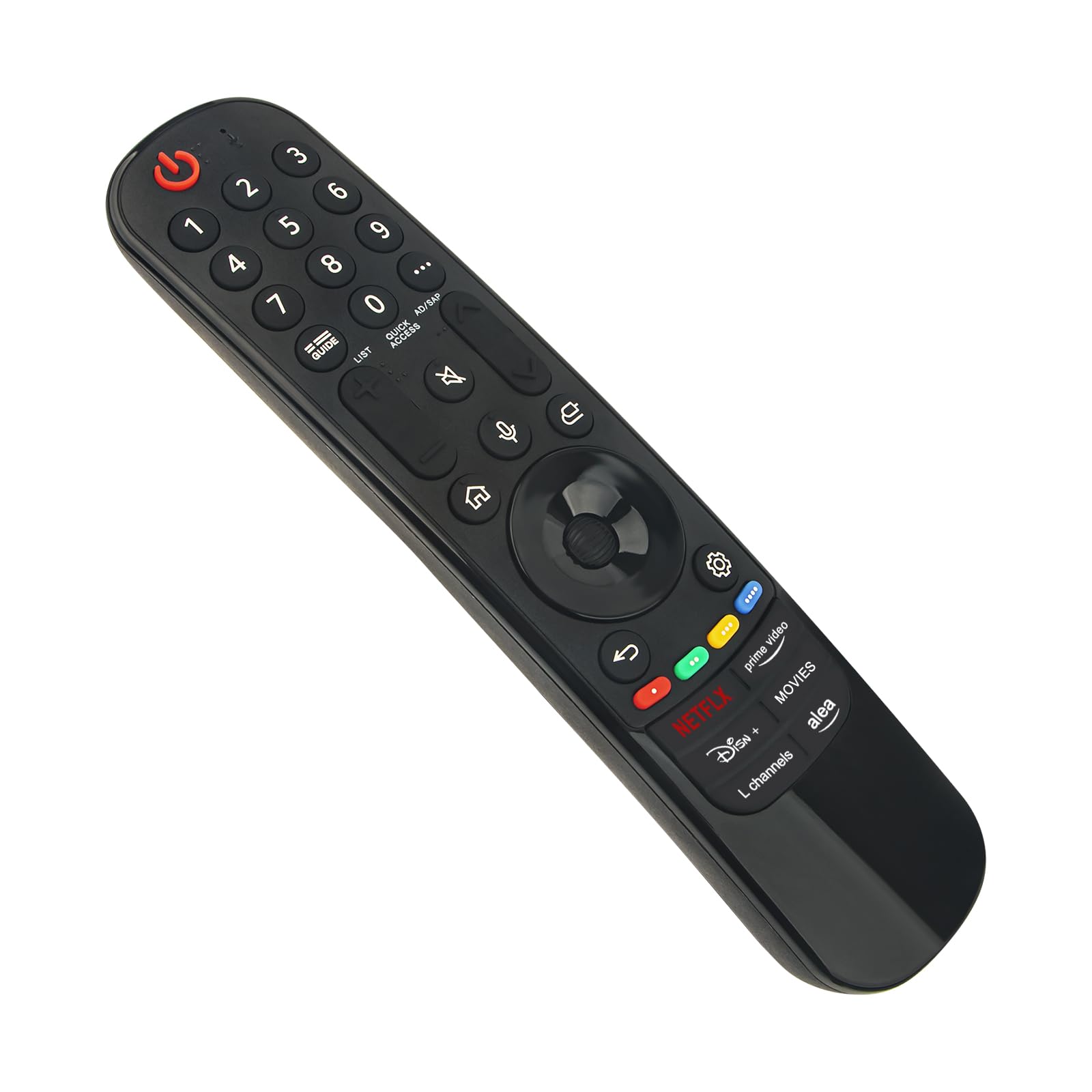 MR24GA AKB76045005 Magic Remote di ricambio con riconoscimento vocale compatibile con tutti i televisori LG 2024 OLED65C4PUA 75UT8000AUA 86UT8000AUA 65QNED90TUA 75QNED90TUA 86QNED90TUA OLED83G4WUA