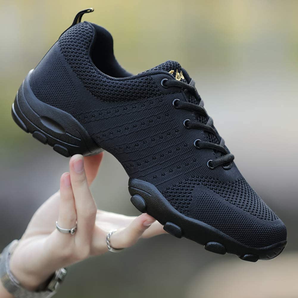 Scarpa Jazz Uomo Pelle Traspirante Scarpe da Ballo Latine Nero 44 EU
