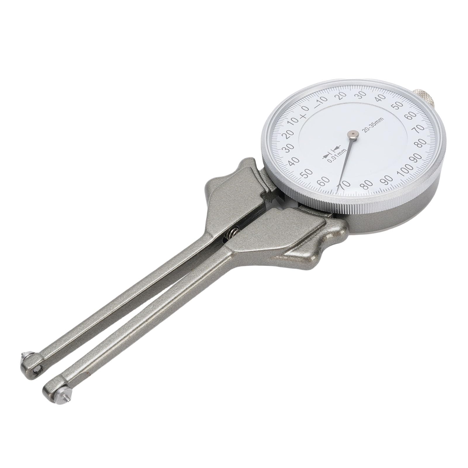 Jectse Suwmiarka Wewnętrzna, Suwmiarka Wewnętrzna 20–35 Mm z podziałką 0,01 Mm, głębokość Pomiaru 70, Dokładne Narzędzie do Pomiaru Wewnętrznego