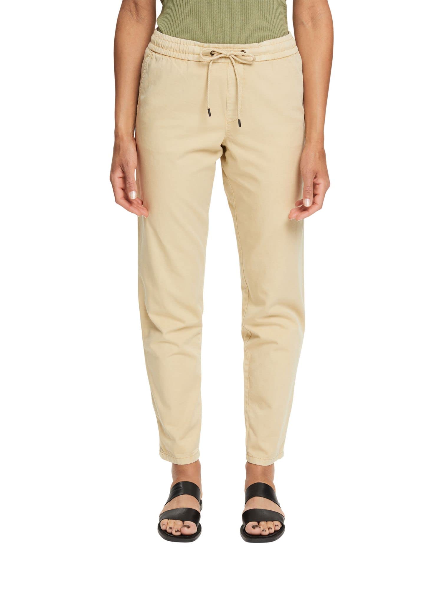 Esprit Women's 992EE1B331 Pants, 285/SAND, Standard