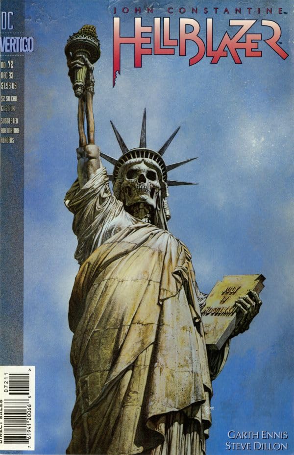 Cover of Hellblazer #72