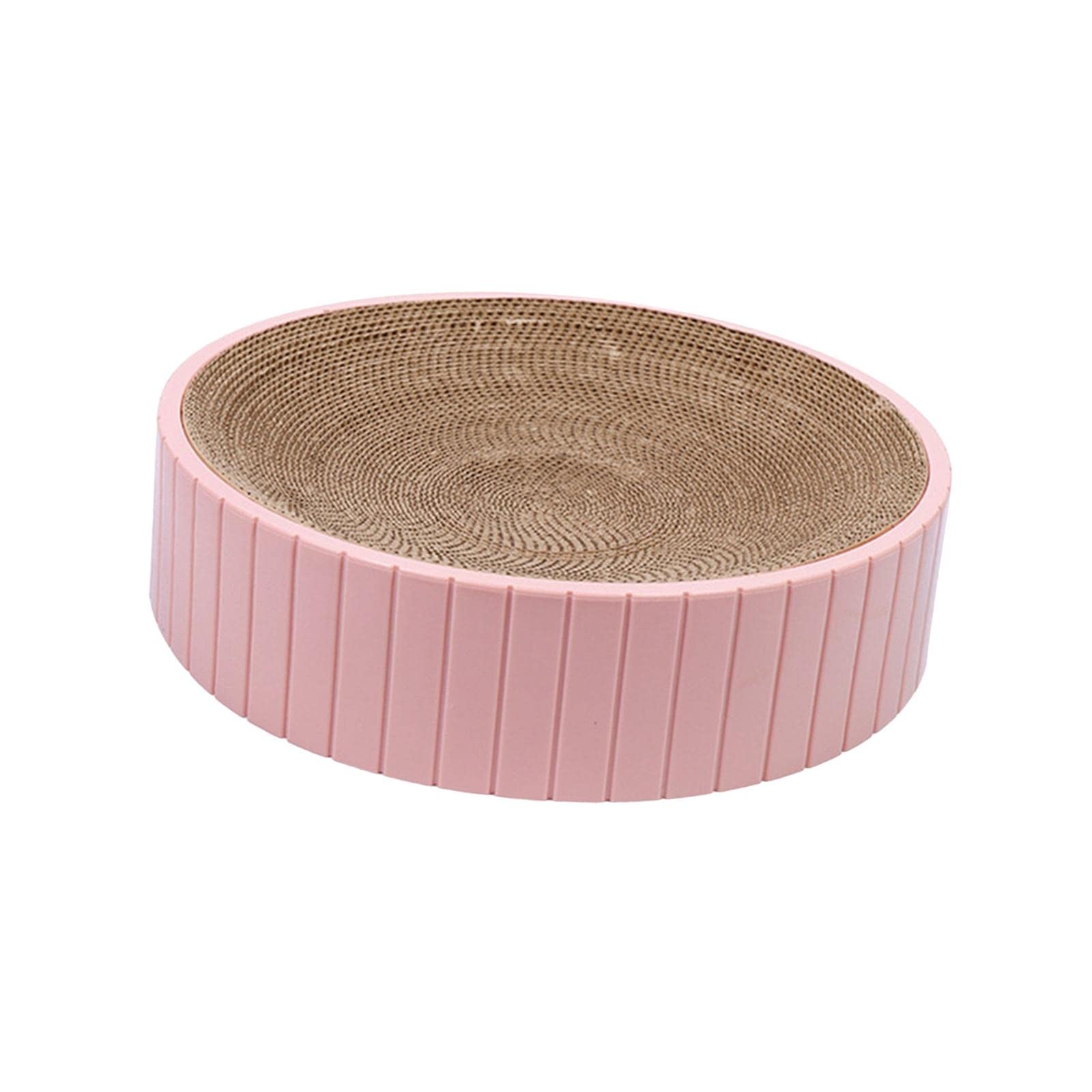Enakshi Round Cat Scratcher Cardboard Durable Nest Furniture Protection for Kitten Pink |Pet Supplies | Cat Supplies | Furniture & Scratchers (B0C14MY14P) Amazon Price History, Amazon Price Tracker