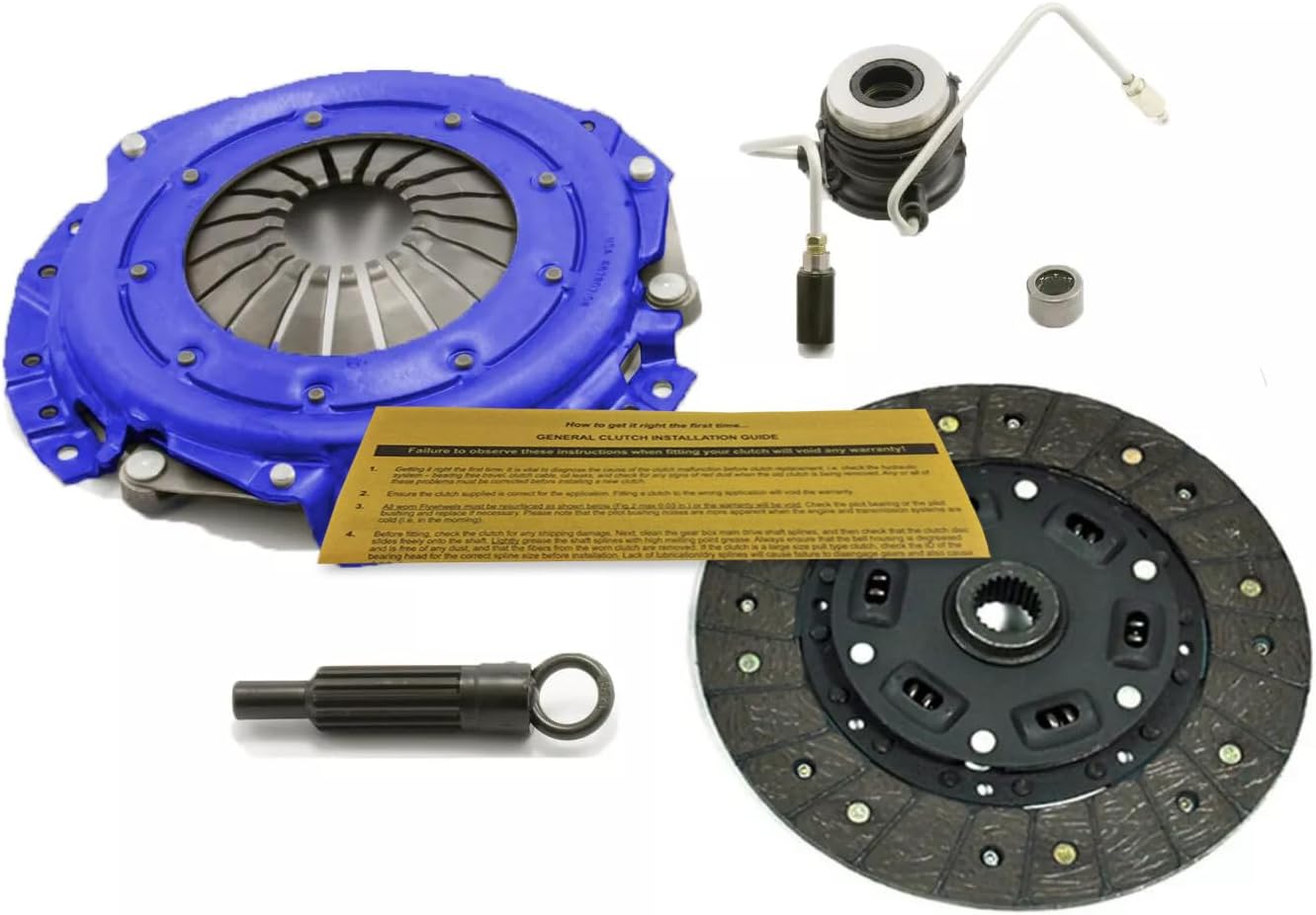 EFT HD STAGE 2 CLUTCH KIT FOR 1987-1992 JEEP COMANCHE CHEROKEE WRANGLER 2.5L