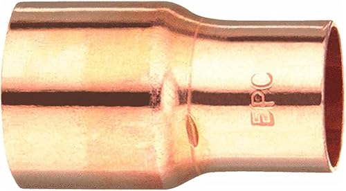 Elkhart 10630716 Acoplamiento reductor de tubería Epc con tope, 3/4 x 1/2 pulgadas