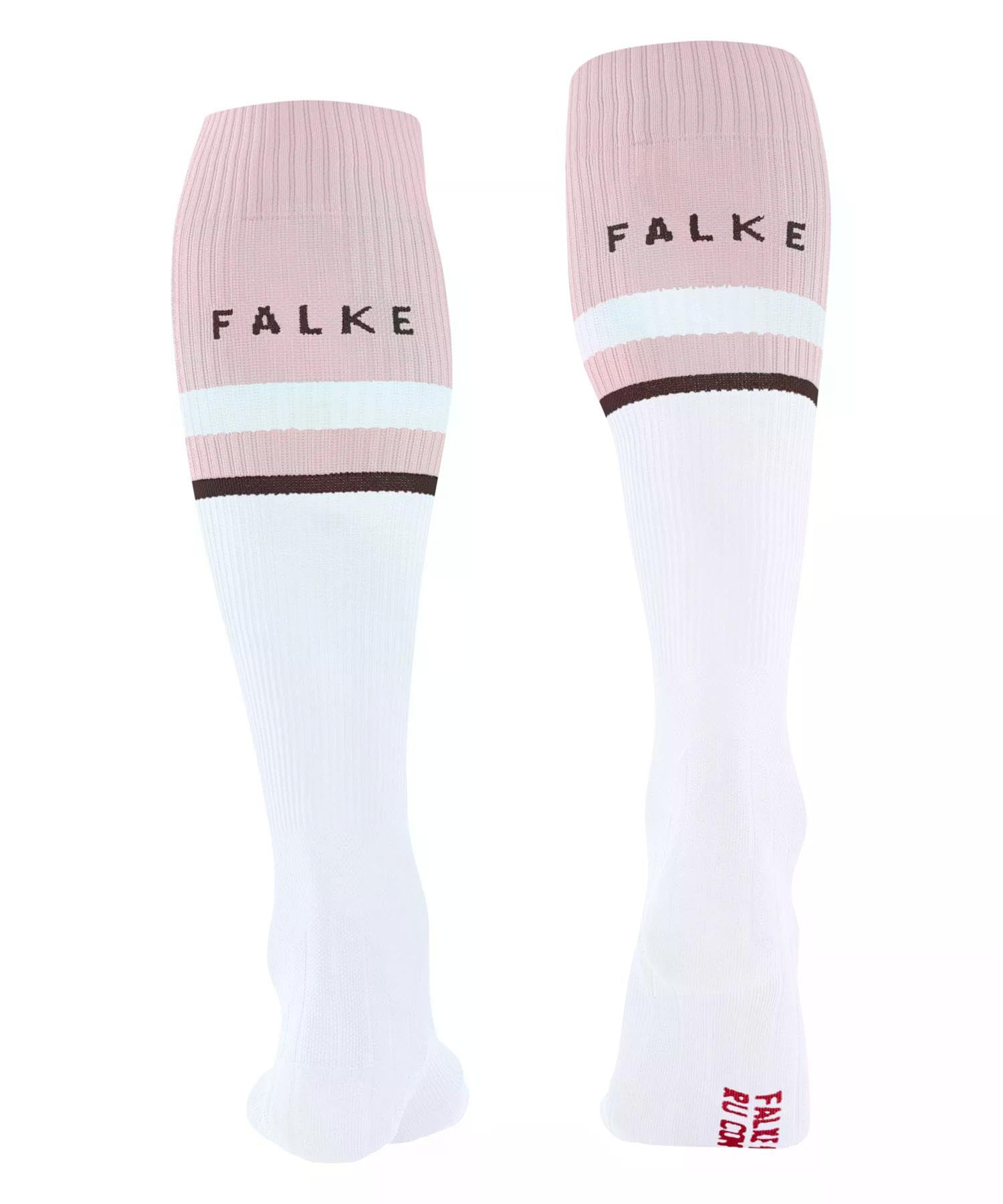 FALKE Kobiety Skarpety do biegania RU Compression Energy W Kh materiał funkcyjny kompresyjne 1 Para, Beżowy Cream 2080 - Obwód łydki W2, 35-38 W2