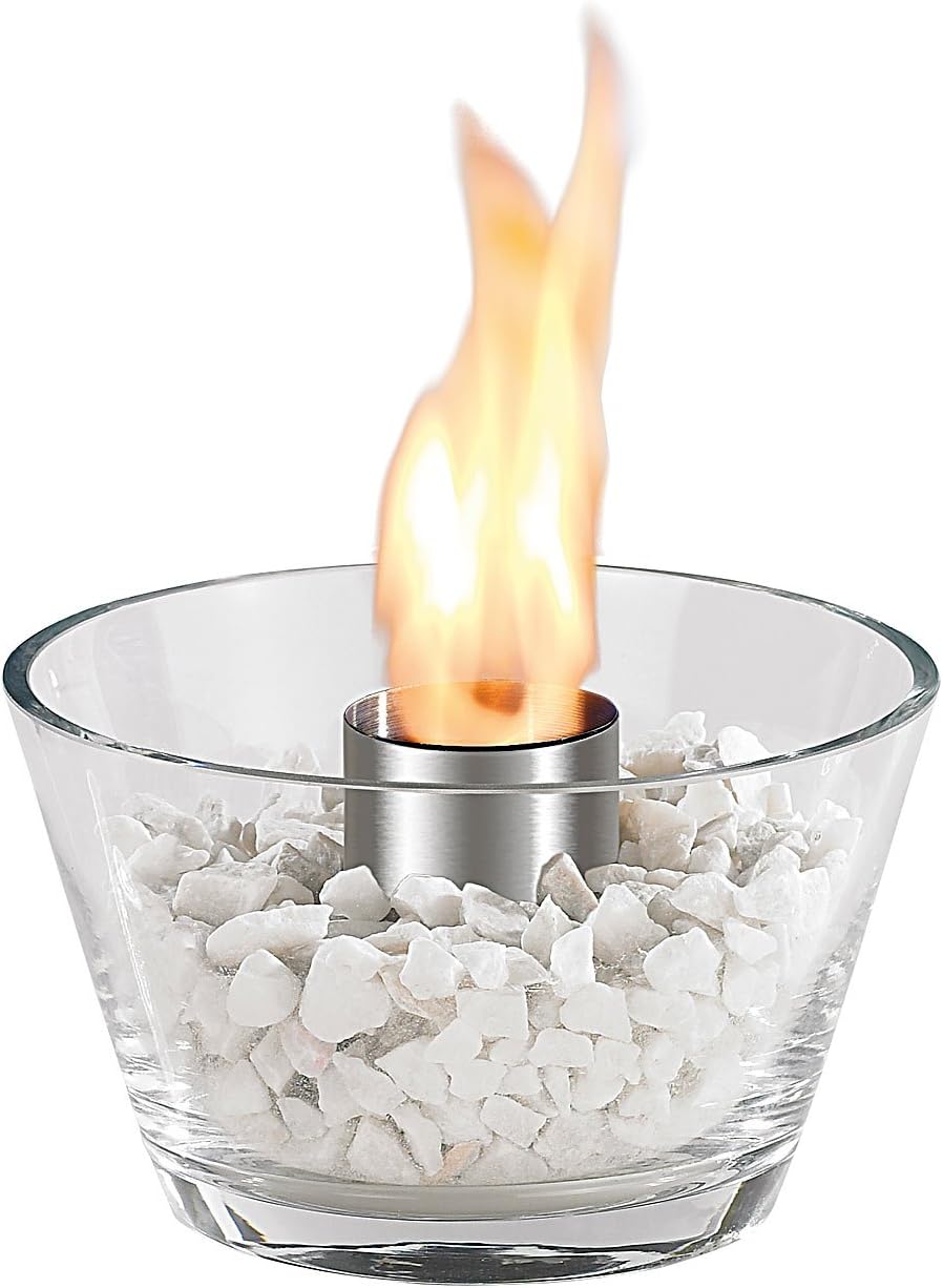 Carlo Milano Feuer Glas Schale GlasFeuerschale Marrakesch für Bio