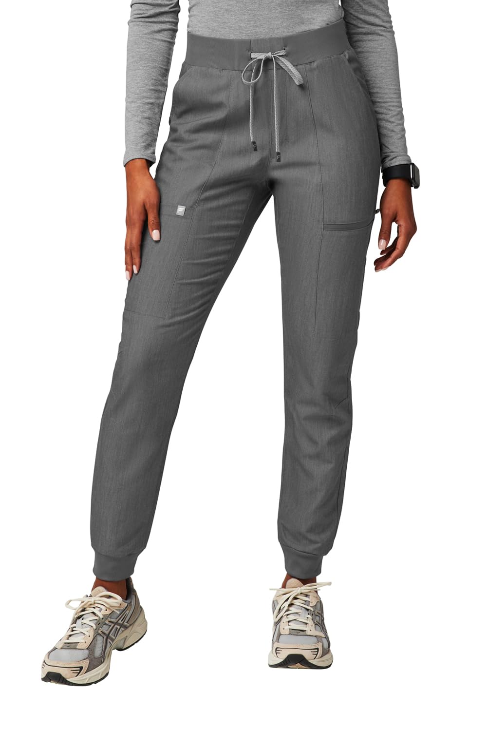 Fabletics Women's Active Scrub Jogger - MotionTech, Pocket-Packed, Lightweight, Wrinkle-Resist, Semi-Slim Fit