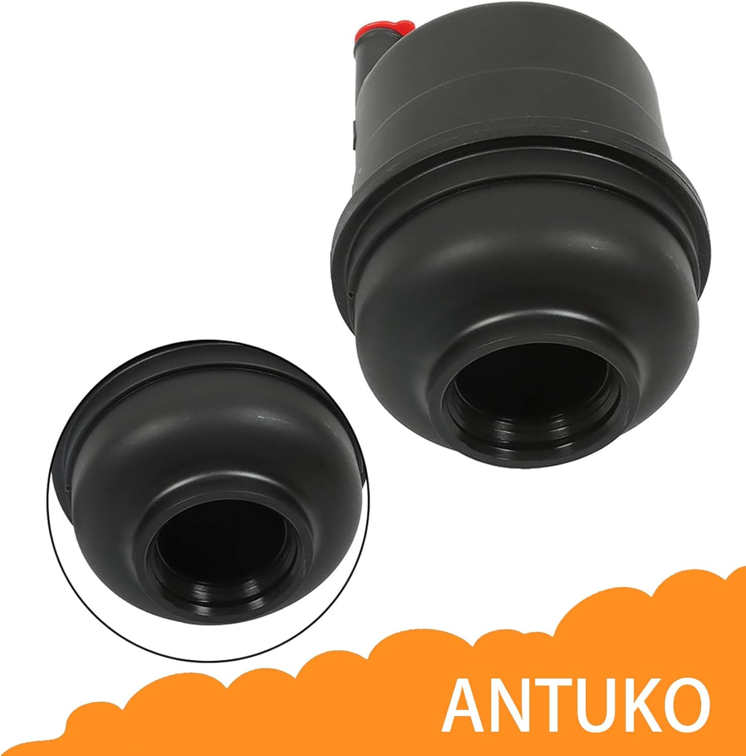 Power Steering Reservoir with Hose Kit Replacement for E46 323i 325i 325xi 328i 330i 1997-2006 32411097164 32411094306