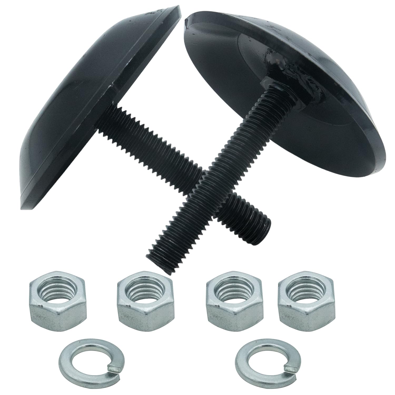 Fenhaliny 2873423 Snow Plow Skid Shoes Kit Compatible with Polaris Ranger, Razor, or ATV plow Super Heavy-Duty Skid Shoes