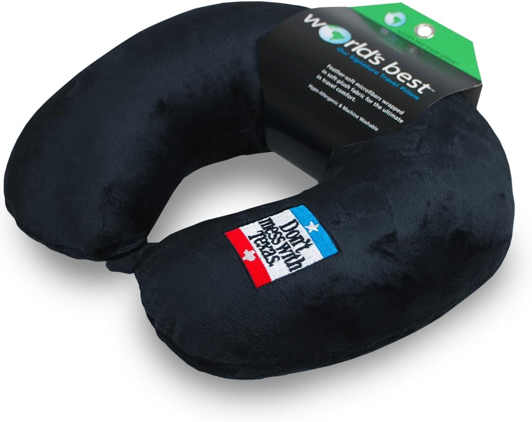 World's Best Don't Mess with Texas Feather Soft Microfiber