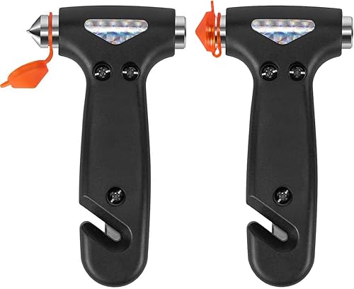 Miniatura 8 de Cortador de cinturón de seguridad para interruptor de ventana de emergencia, martillo de seguridad, accesorios de escape
