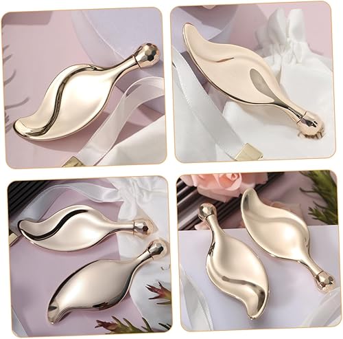 Zinc Alloy Face Roller & Gua Sha - Skin Care Massage Tool