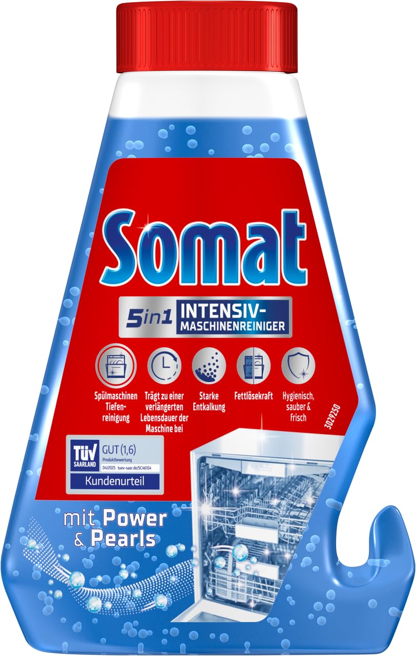 SOMAT 4in1 Caps 2x67 (134) AW Excellence, schnellauflösende Spülmaschinentabs mit Extra Boost + Klarspüler + Intensiv-Maschinenreiniger + Spezial-Salz + Deo Perls + Maschinenreiniger