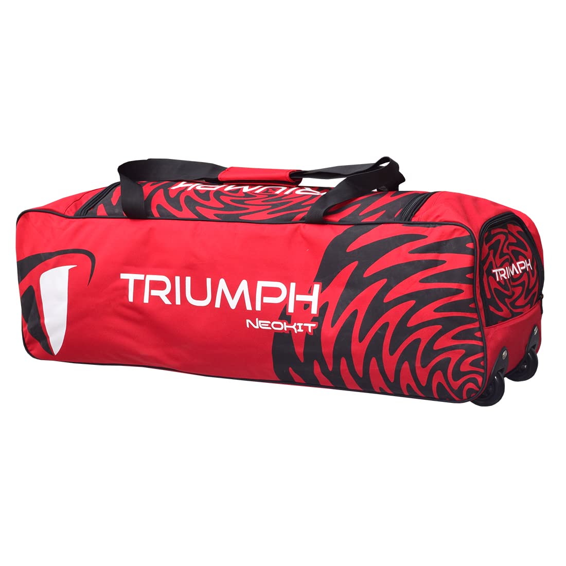 Triumph UNIKIT-990 Cricket Wheel Bags Size 36"x11"x10" Black/Red-image-31