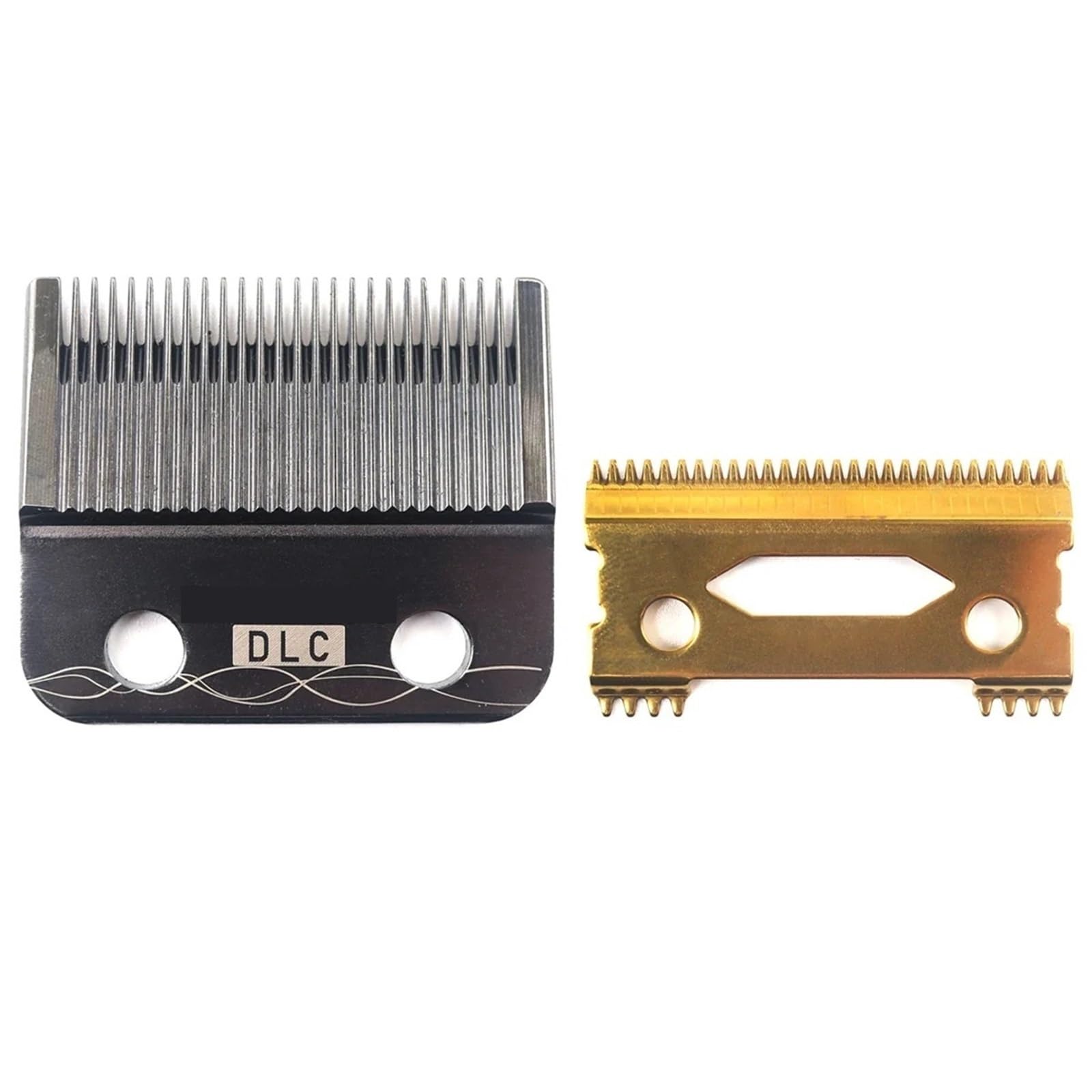 Cuchilla DLC Compatible Con Madeshow JRL KM-90-4 Clipper Ultrafina | Cabezal de corte de repuesto for mantenimiento de cortapelos(DLC x5)