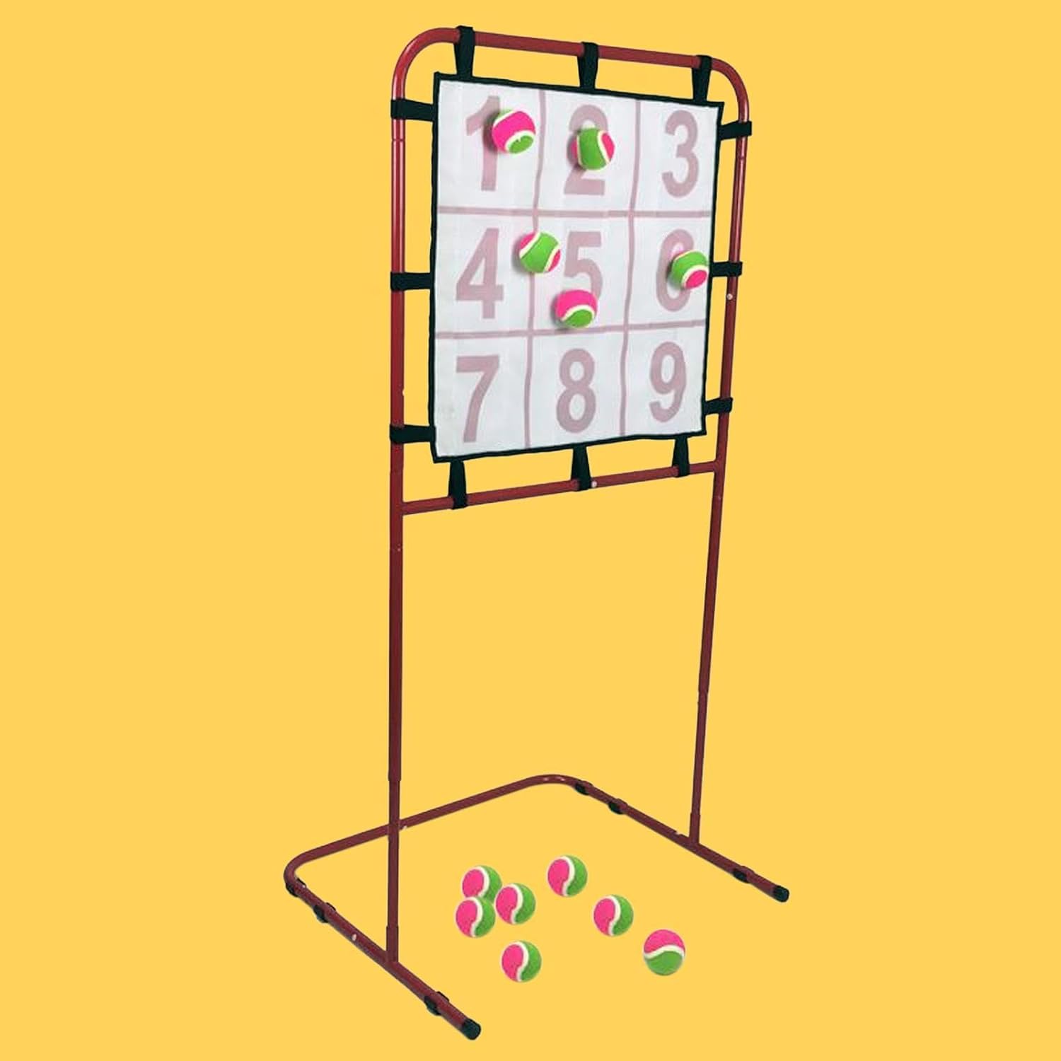 Softball Baseball Pitching Hitting Target Net 9 Pocket Numbered for