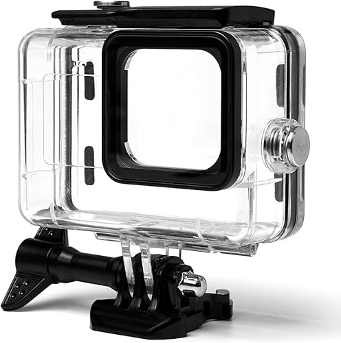 Carcasa impermeable subacuática para Gopro Hero 1211109 Negro, Funda protectora de buceo con soporte para Go Pro 1211109 Negro, 40M disponible en Yaxa Peru